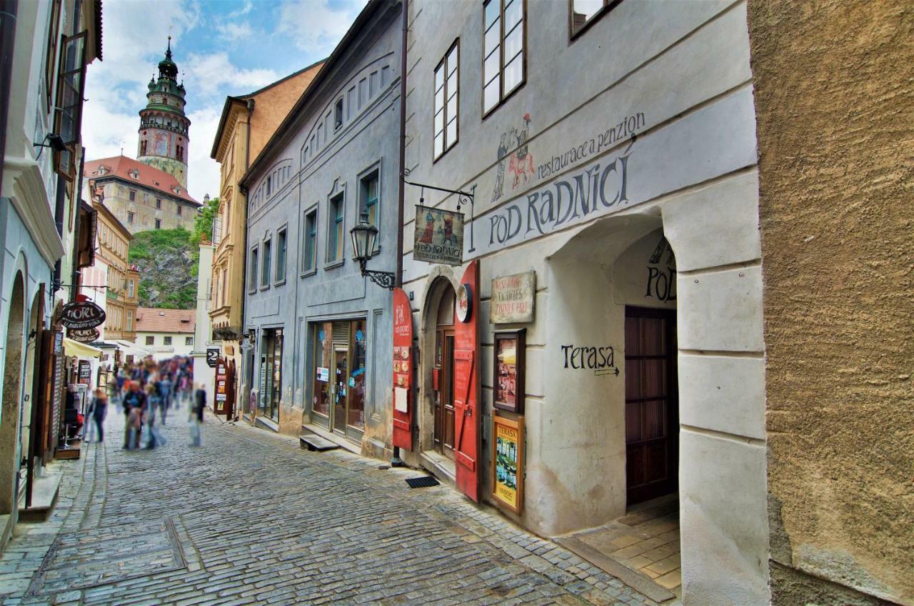 Pension Pod Radnicí Český Krumlov Exteriér fotografie